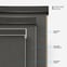 Coulisse Bergen Anthracite