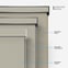 Coulisse Berlin Blackout Grey Stone