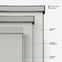 Optima Dimout Silver Grey