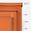 Spectrum Blackout Orange