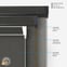 Coulisse Bergen Anthracite