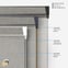 Coulisse Bergen Grey Stone
