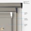 Coulisse Hampton Sand