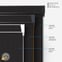 Coulisse Mila Blackout Black