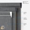 Coulisse Portofino Blackout Ash