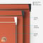 Pop Blackout Burnt Orange