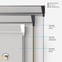 Deluxe Plain Pebble Grey