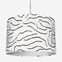 Camengo Ophea Velvet Black and White