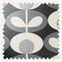 Orla Kiely Oval Flower Cool Grey