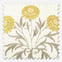 William Morris At Home Lily Flower Embroidery Ochre