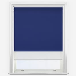 AquaLuxe Marine & White Double Roller Blind