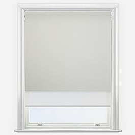 Carnival Blackout Cream & White Double Roller Blind