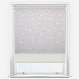 Eunice Candy & Cream Double Roller Blind