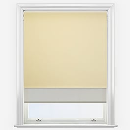 Optima Blackout Natural & Natural Double Roller Blind