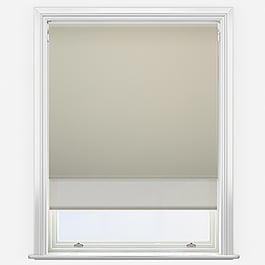 Spectrum Blackout Beige & Natural Double Roller Blind
