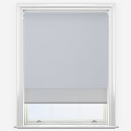 Mineral & Sunvue Dove Grey Double Roller Blind