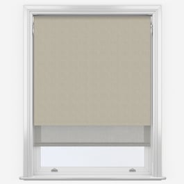 Absolute Light Grey & Grey Double Roller Blind