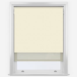 Absolute Natural & Cream Double Roller Blind