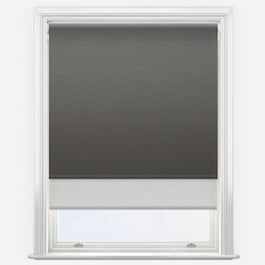 Plaza Graphite & Grey Double Roller Blind