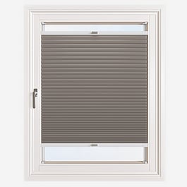 Luna Walnut Easy Stick Honeycomb Blind