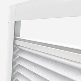 Voile FR White Perfect Fit&reg; Pleated Blind