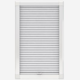 Louvolite Voile FR White Perfect Fit Pleated Blind