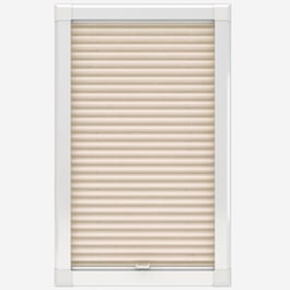 Touched By Design Dresden Cream Perfect Fit Pleated Blind