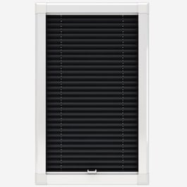 Touched By Design Dresden Jet Black Perfect Fit Pleated Blind