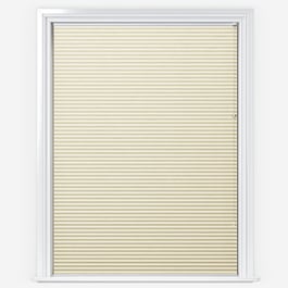 Touched By Design Dresden Cream Pleated Blind