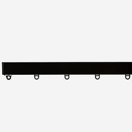 Surge Flat Black Curtain Track