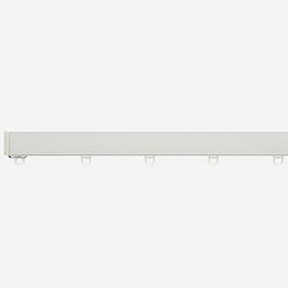Surge Flat White Curtain Track