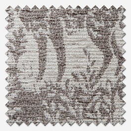 Furn Winter Woods Animal Chenille Taupe Eyelet Ready Made Curtain