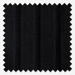 Paoletti Corinthian Velvet Black Eyelet Ready Made Curtain