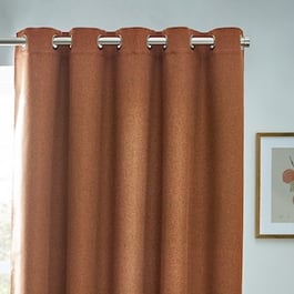 Furn Dawn Brick Eyelet Ready Made Curtain