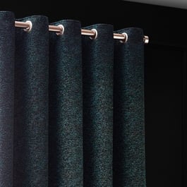 Paoletti Galaxy Emerald Eyelet Ready Made Curtain