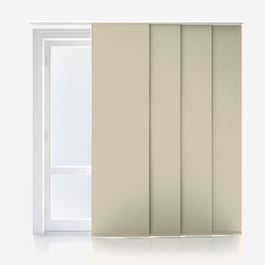 Touched By Design Absolute Blackout Beige Panel Blind