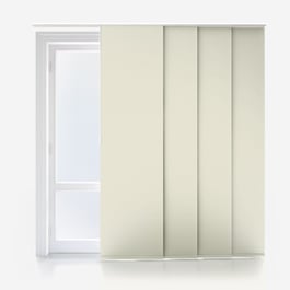 Touched By Design Absolute Blackout Ecru Panel Blind