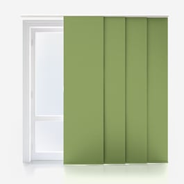 Touched By Design Absolute Blackout Green Panel Blind