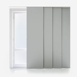 Touched By Design Absolute Blackout Light Grey Panel Blind