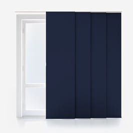 Touched By Design Absolute Blackout Navy Panel Blind