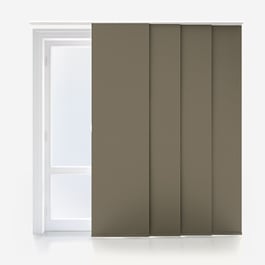 Touched By Design Absolute Blackout Taupe Panel Blind