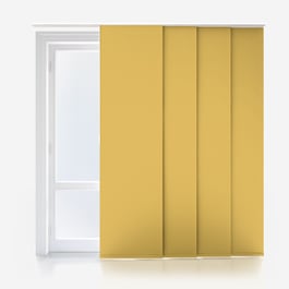 Touched By Design Absolute Blackout Yellow Panel Blind