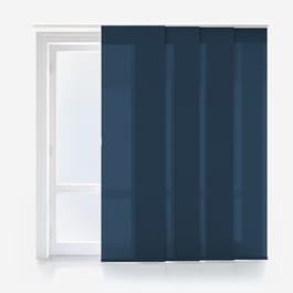 Touched by Design Deluxe Plain Azure Panel Blind