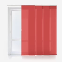 Touched By Design Deluxe Plain Coral Panel Blind