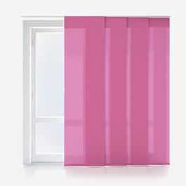 Touched by Design Deluxe Plain Hot Pink Panel Blind