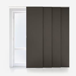 Touched By Design Optima Blackout Brown Panel Blind