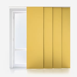 Touched By Design Optima Blackout Daffodil Yellow Panel Blind