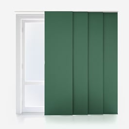 Touched By Design Optima Blackout Hunter Green Panel Blind