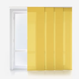Touched By Design Optima Dimout Daffodil Yellow Panel Blind