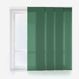 Touched By Design Optima Dimout Hunter Green Panel Blind